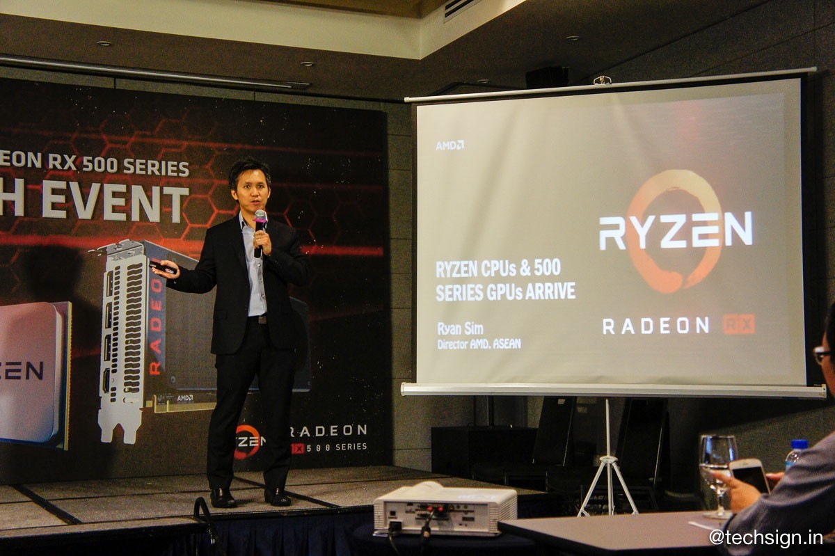 AMD ra mắt CPU Ryzen và card Radeon RX500 Series