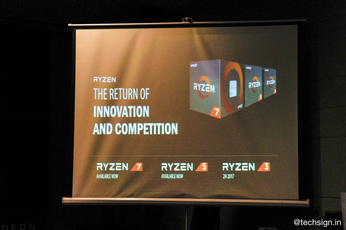 AMD ra mắt CPU Ryzen và card Radeon RX500 Series