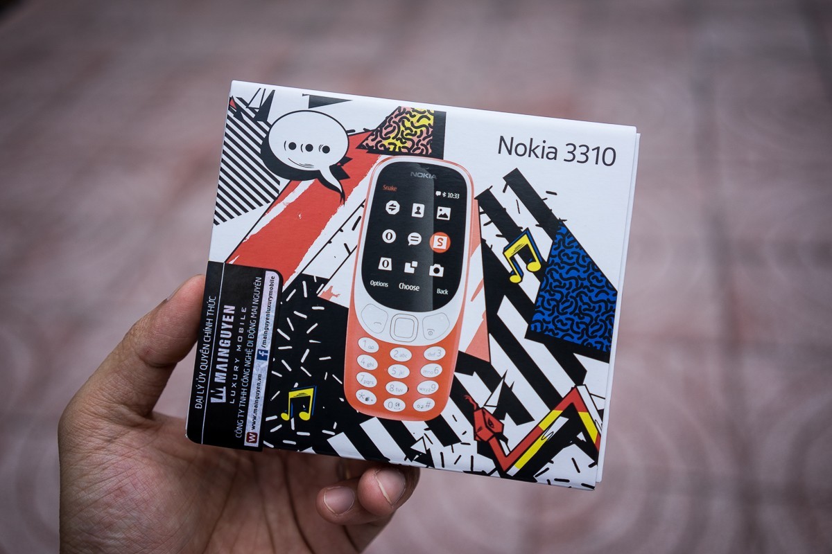 Cận cảnh Nokia 3310 tại Việt Nam