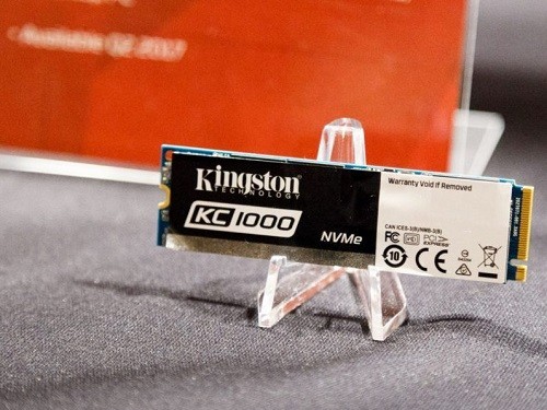 Kingston giới thiệu ổ SSD PCIe NVMe KC1000 có dung lượng tới 960GB