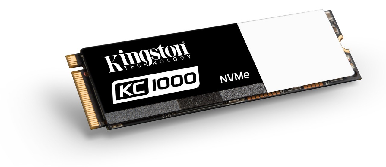 Kingston giới thiệu ổ SSD PCIe NVMe KC1000 có dung lượng tới 960GB