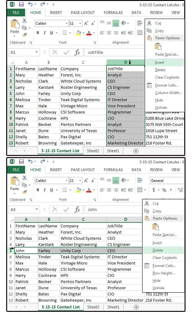 Chia màn hình, freeze panes, format painter... trên tập tin Excel lớn