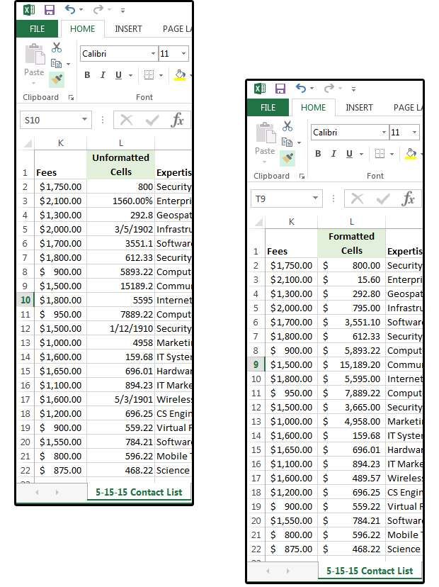 Chia màn hình, freeze panes, format painter... trên tập tin Excel lớn