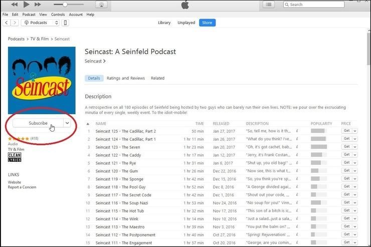 Cách đăng ký Podcast trên iOS hoặc iTunes