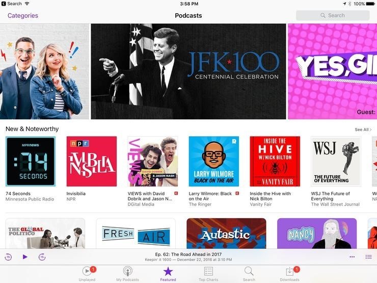 Cách đăng ký Podcast trên iOS hoặc iTunes