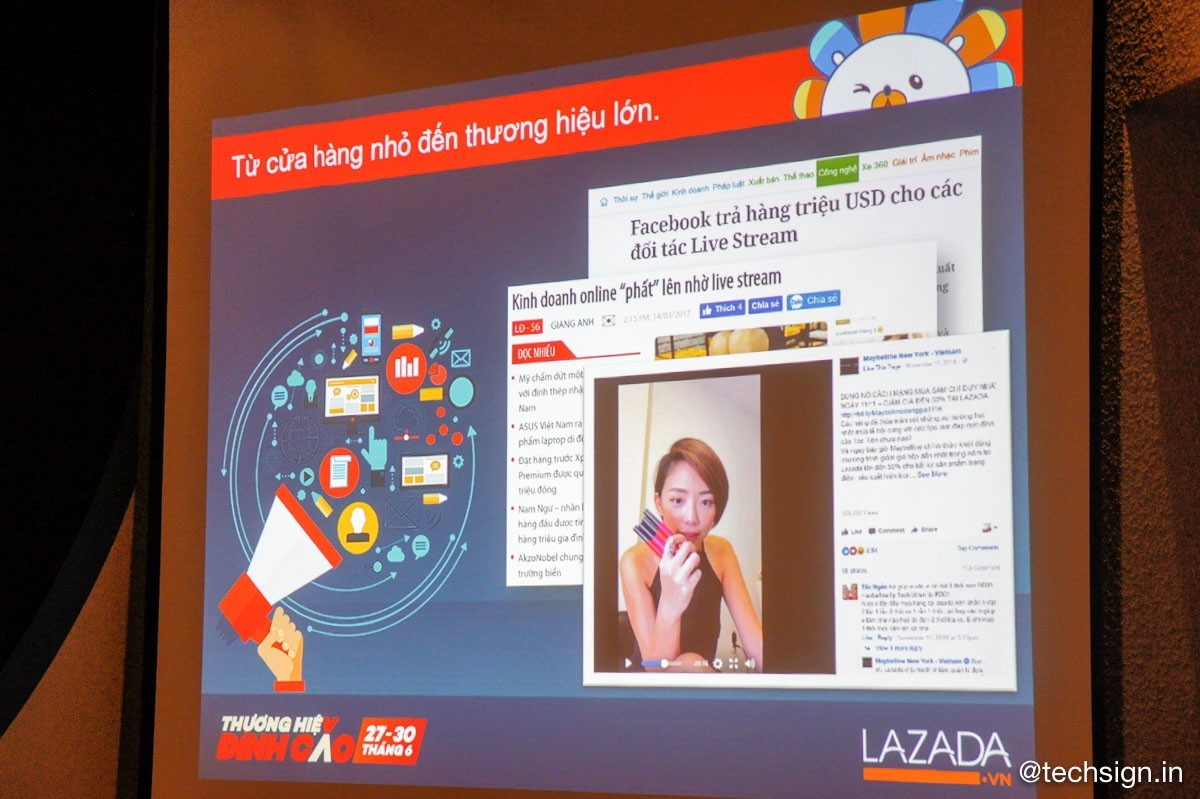 Lazada khởi động Social Commerce qua chương trình 'thương hiệu đỉnh cao, cùng sao săn giá'