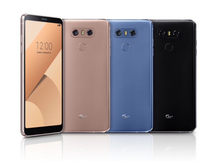 LG G6 Plus ra mắt, có 4 màu với RAM 6GB, 128GB bộ nhớ