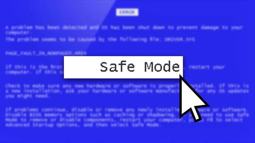 Dùng Safe Mode chẩn đoán bệnh máy tính