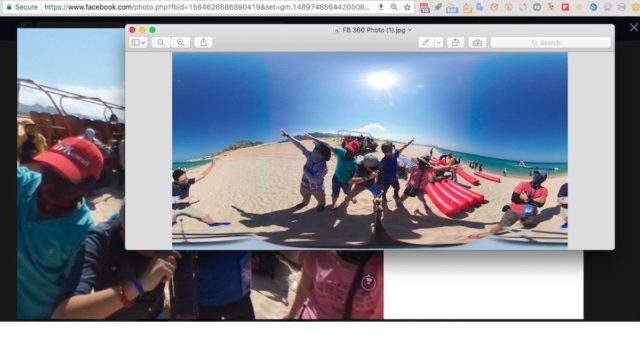 Cách tải ảnh 360 từ Facebook