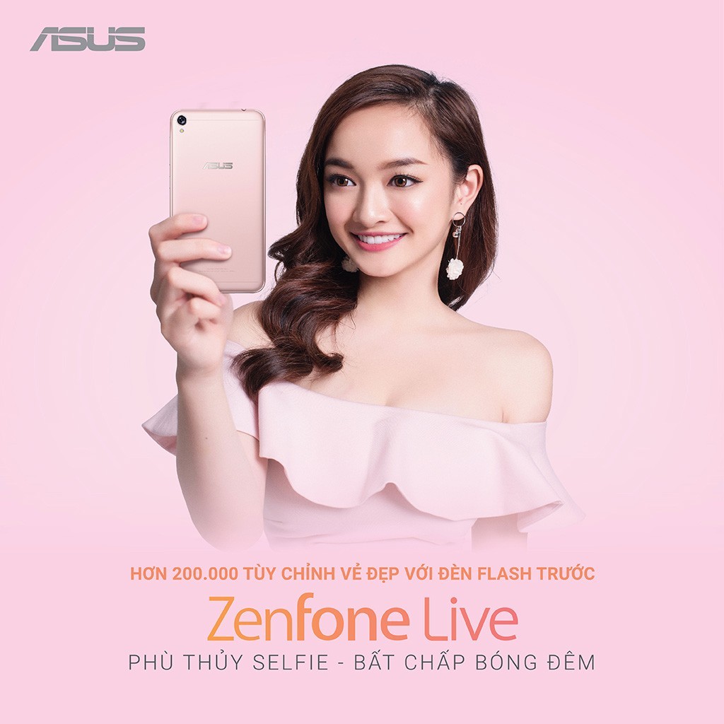 ZenFone Live giảm giá 700.000, còn 2.990.000 đồng 