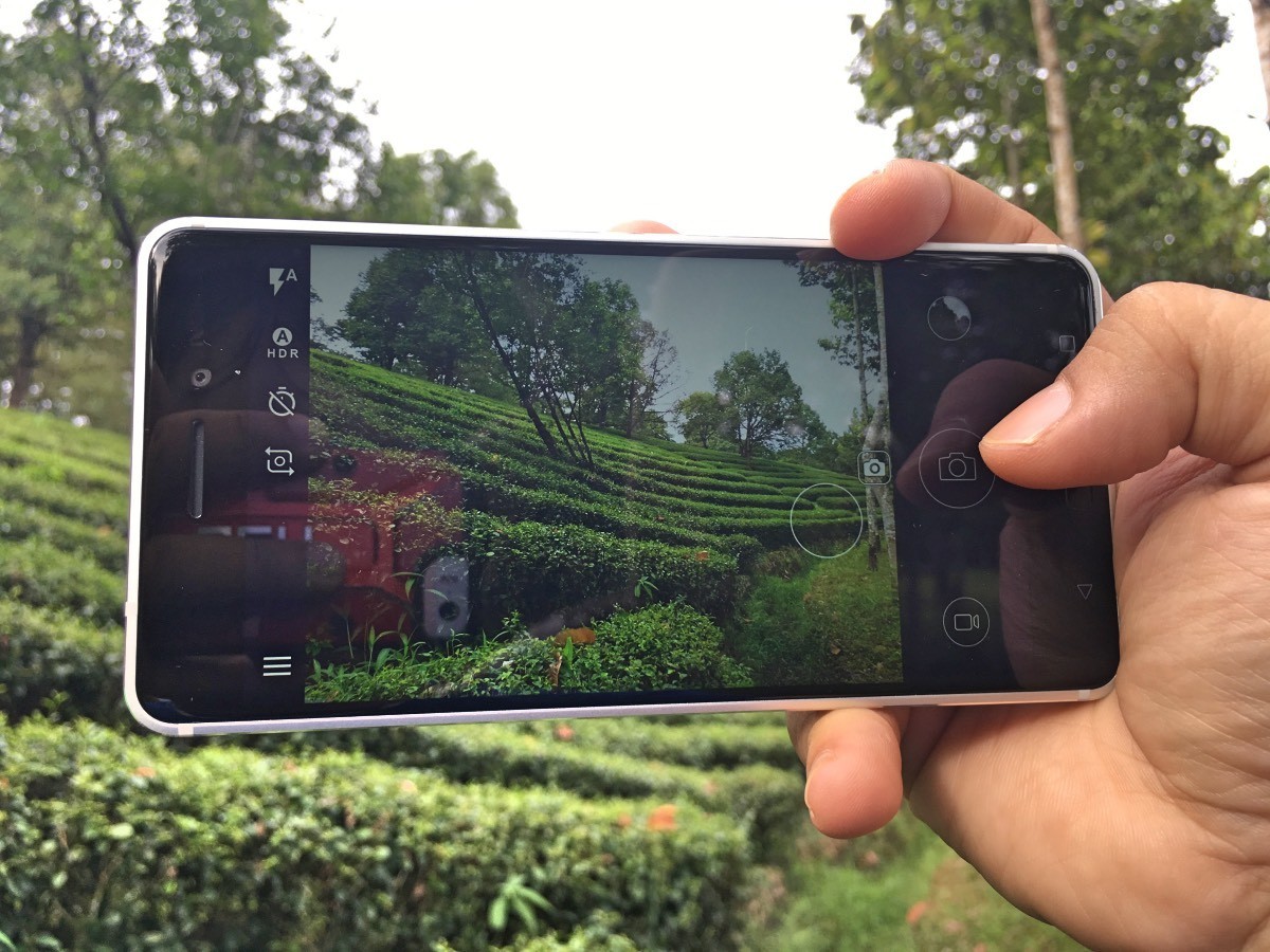 Giao diện ứng dụng camera trên Nokia 6