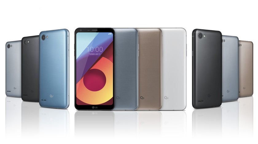 LG chính thức ra mắt ba smartphone LG Q6, Q6a và Q6 Plus