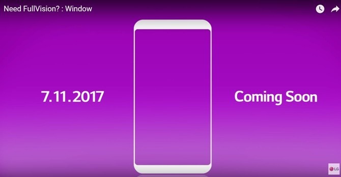 LG tung video khẳng định ra mắt LG G6 mini vào ngày 11/7