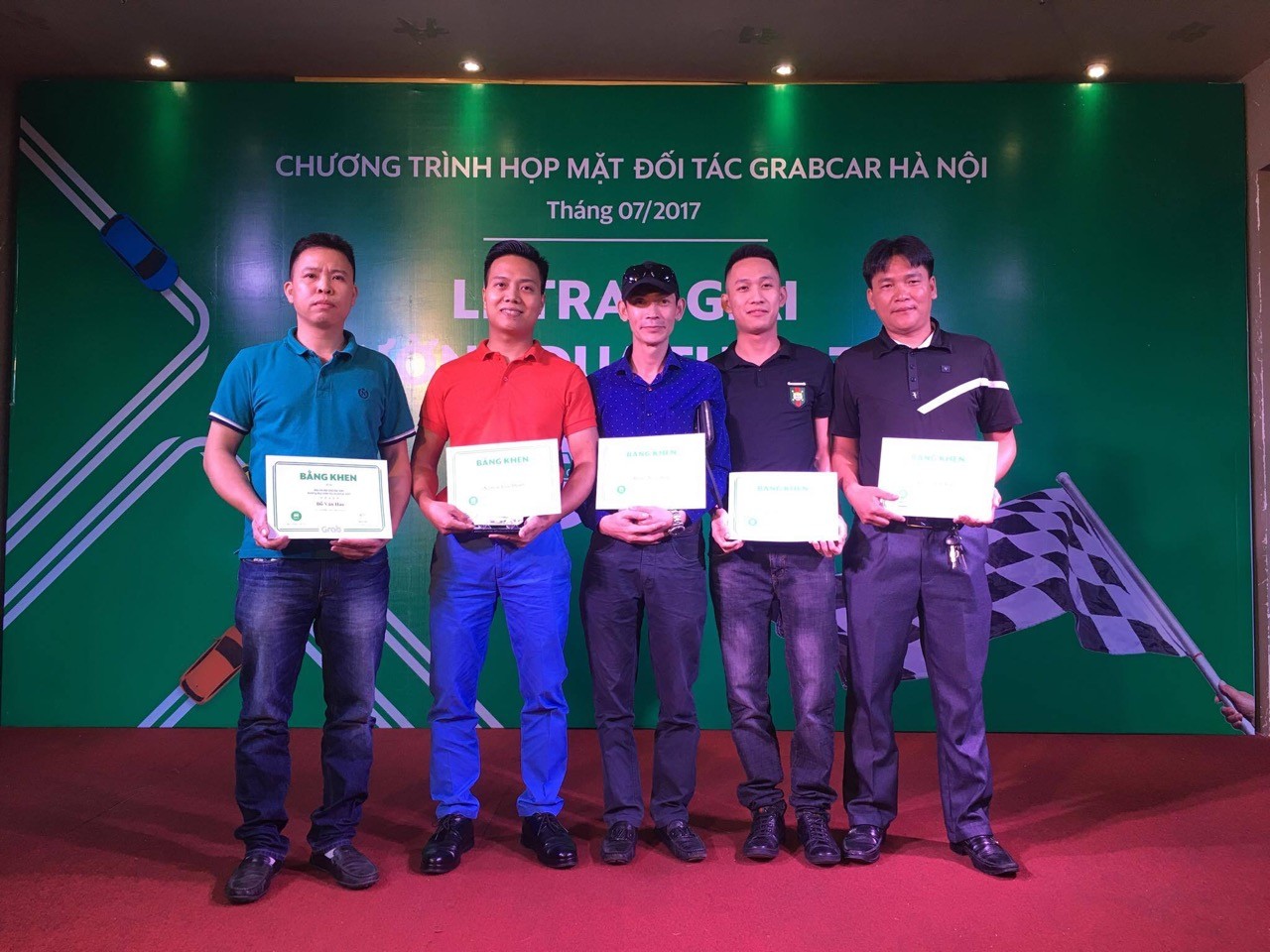 Grab trao giải 'đường đua thần tốc'