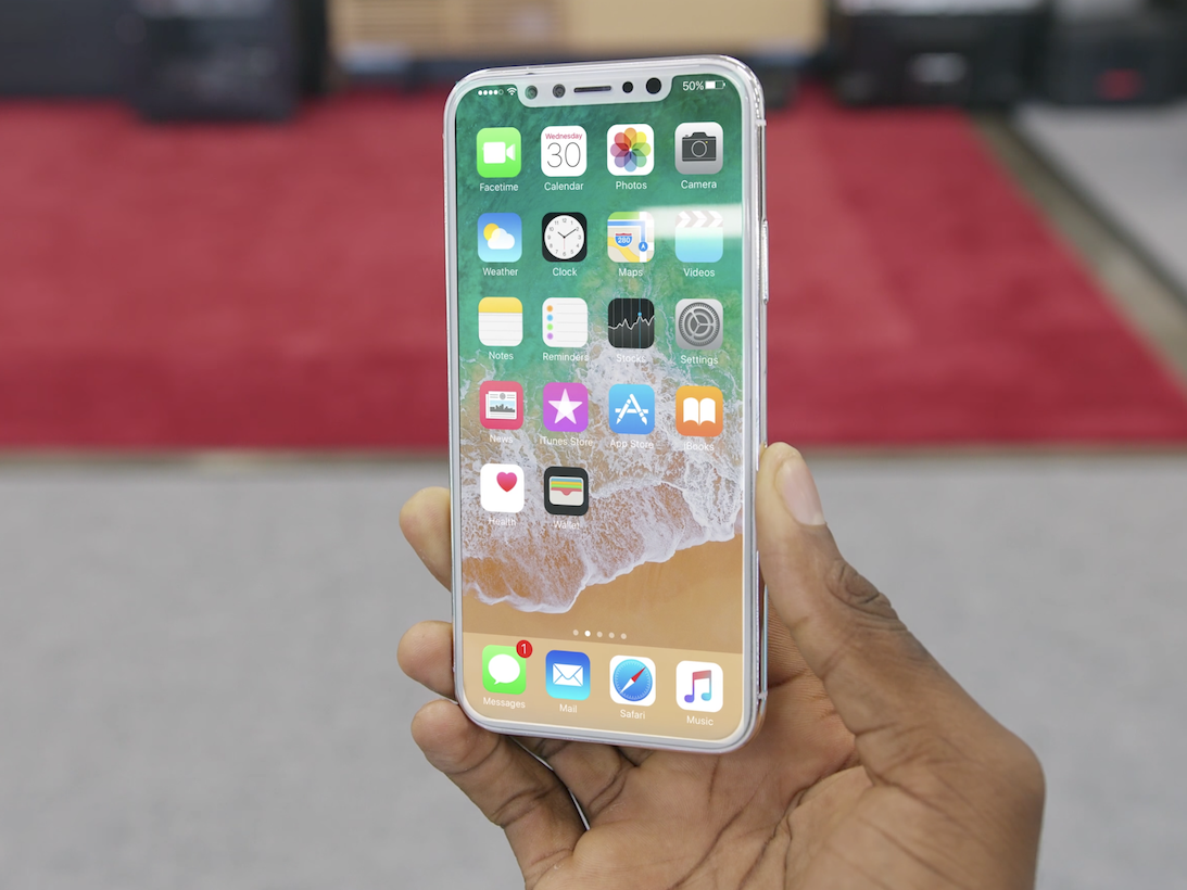 Ngắm mô hình iPhone 8 “sát sườn” tin đồn nhất 