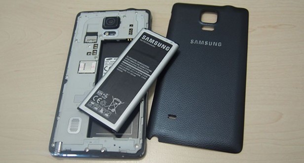 Pin trên Samsung Galaxy Note 4 được thu hồi