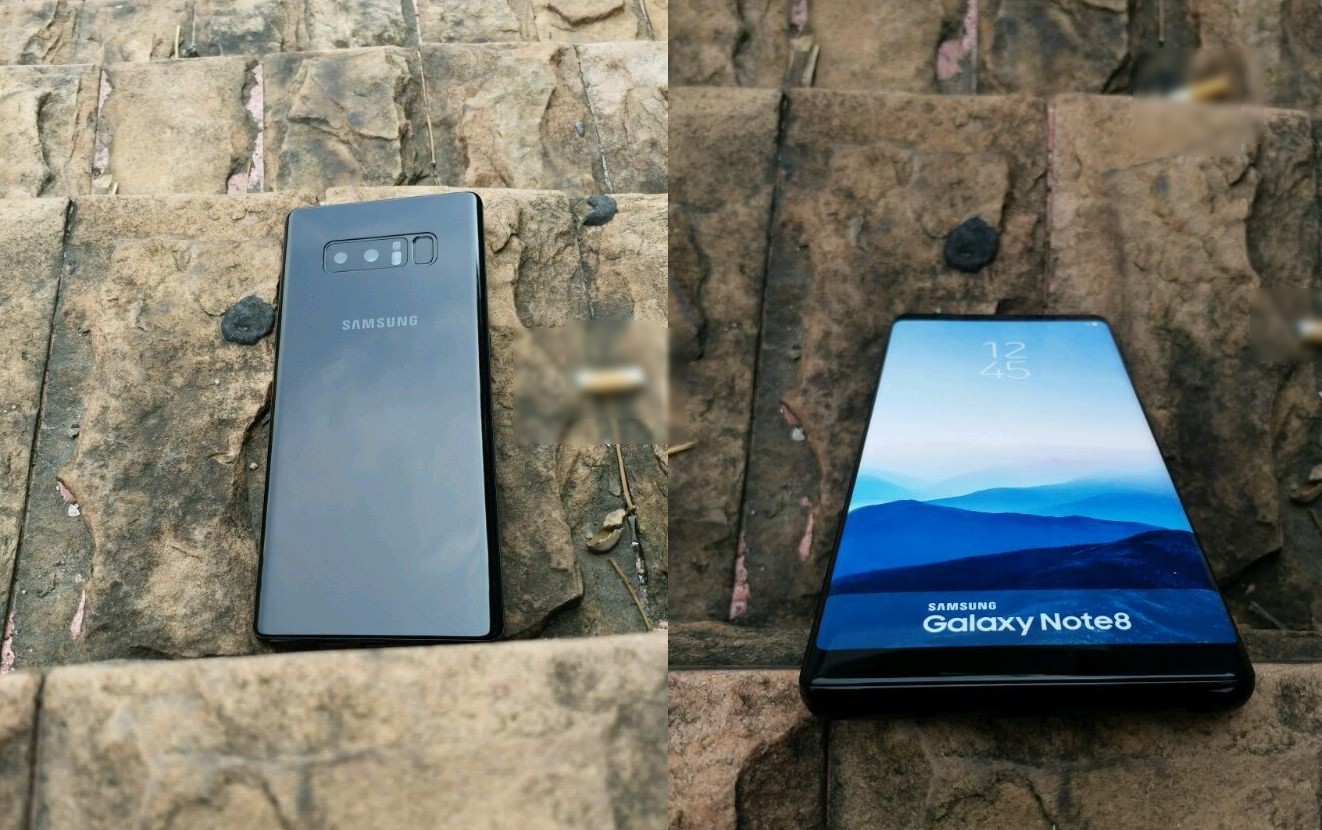 Samsung Galaxy Note 8 lộ diện ảnh chi tiết ngoài đời thực