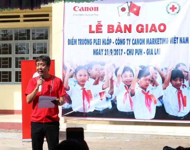 Canon bàn giao thêm hai trường tiểu học tại Gia Lai