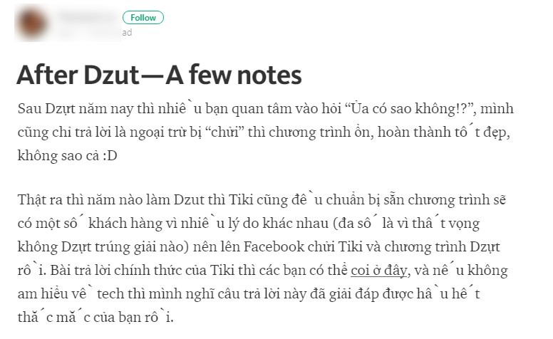 Nhiều vấn đề xảy ra sau chương trình "Dzựt cô hồn" do Tiki tổ chức