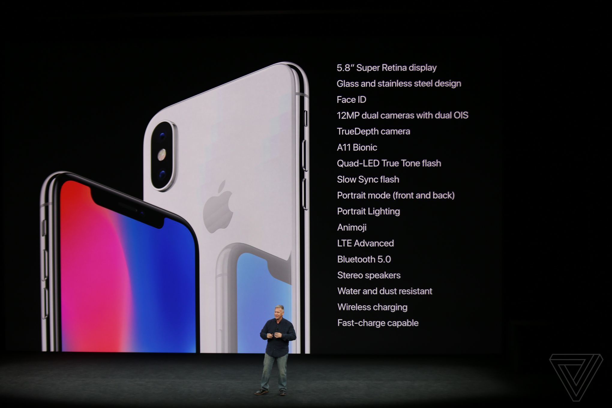 iPhone X ra mắt: Apple loại bỏ nút home vật lý, nhận diện Face ID, màn hình 2K và giá 999 USD