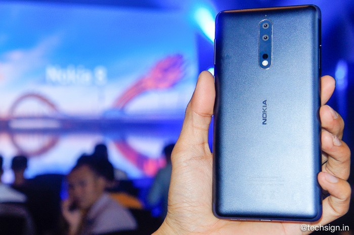 Nokia 8 chính thức ra mắt: giá 13 triệu, có 3 màu, bán từ 16/10 tới