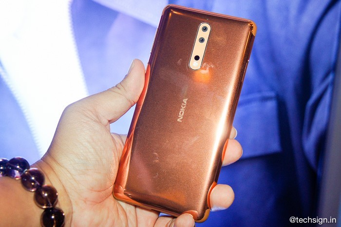 Nokia 8 chính thức ra mắt: giá 13 triệu, có 3 màu, bán từ 16/10 tới