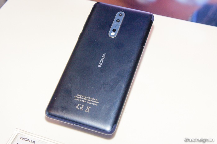 Nokia 8 chính thức ra mắt: giá 13 triệu, có 3 màu, bán từ 16/10 tới