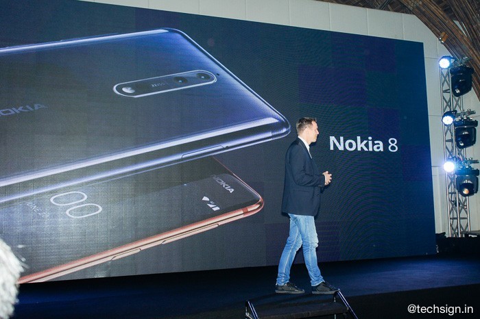 Nokia 8 chính thức ra mắt: giá 13 triệu, có 3 màu, bán từ 16/10 tới