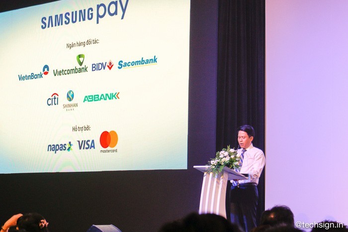 Samsung và Napas ra mắt Samsung Pay, giải pháp thanh toán một chạm bằng smartphone