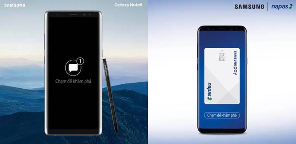 ngày 13/9 tuần sau Samsung sẽ phủ kín truyền thông với Note 8 và dịch vụ thanh toán Samsung Pay lần đầu xuất hiện tại Việt Nam.