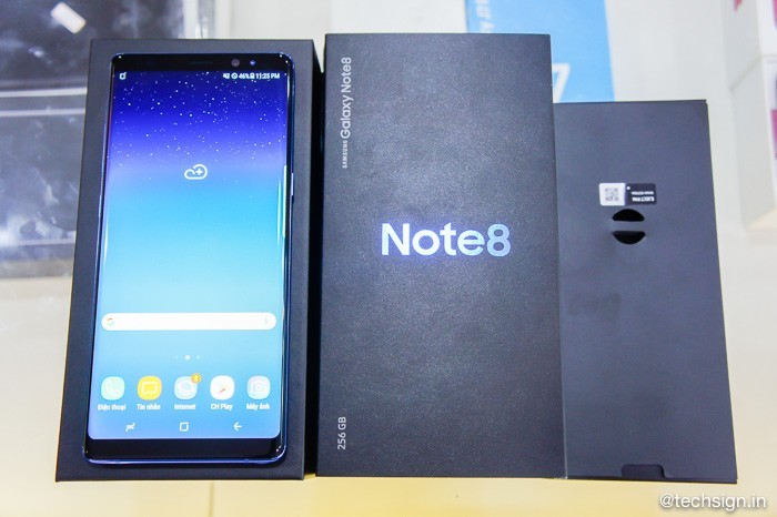 Samsung Galaxy Note8 xuất hiện tại Việt Nam, giá 18.5 triệu đồng