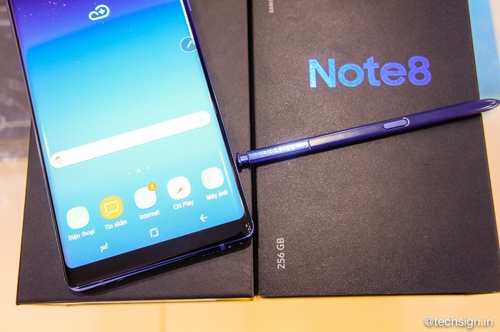 Samsung Galaxy Note8 xuất hiện tại Việt Nam, giá 18.5 triệu đồng