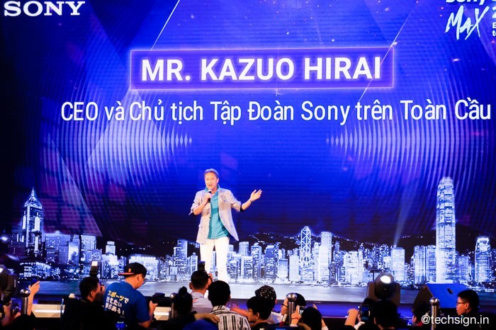 Bế mạc Sony Show 2017: ông Kazuo Hirai CEO và Chủ tịch Sony bất ngờ xuất hiện