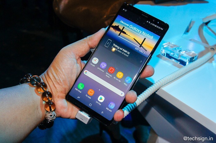 Samsung Galaxy Note8 có giá 22,49 triệu đồng, lên kệ 29/9