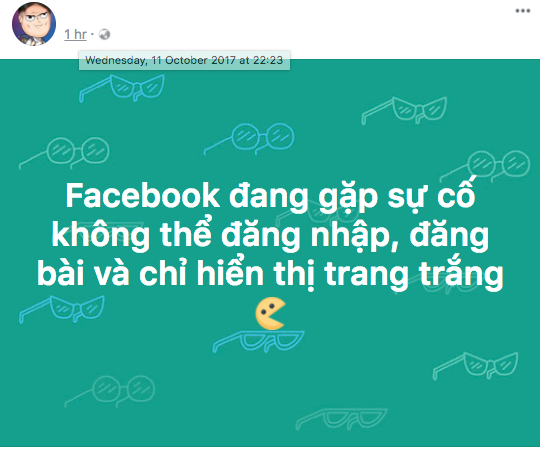 Facebook lại tiếp tục bị lỗi, ảnh hưởng toàn bộ người dùng trên thế giới