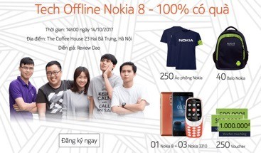 HMD Global sắp tổ chức sự kiện trải nghiệm Nokia 8 tại TP.HCM và Hà Nội