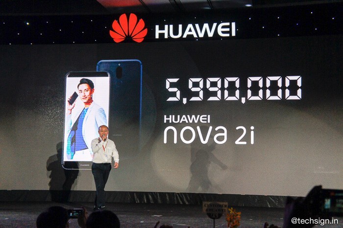 Huawei Nova 2i giá 6 triệu, đặt hàng online tặng bộ quà 6 triệu đồng