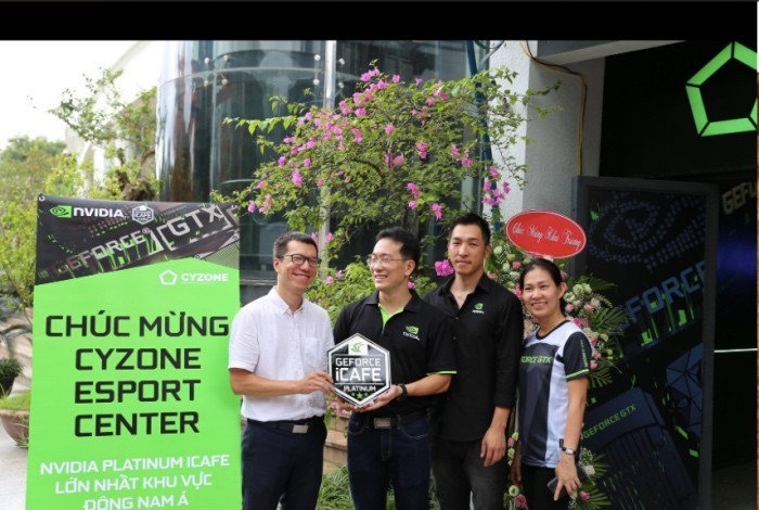 Khai trương phòng game Cyzone Esports Center đạt chuẩn NVIDIA GeForce lớn nhất Đông Nam Á