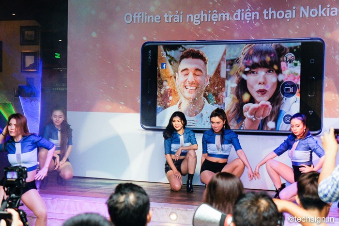 Sôi động tại offline trải nghiệm Nokia 8 của Thế Giới Di Động