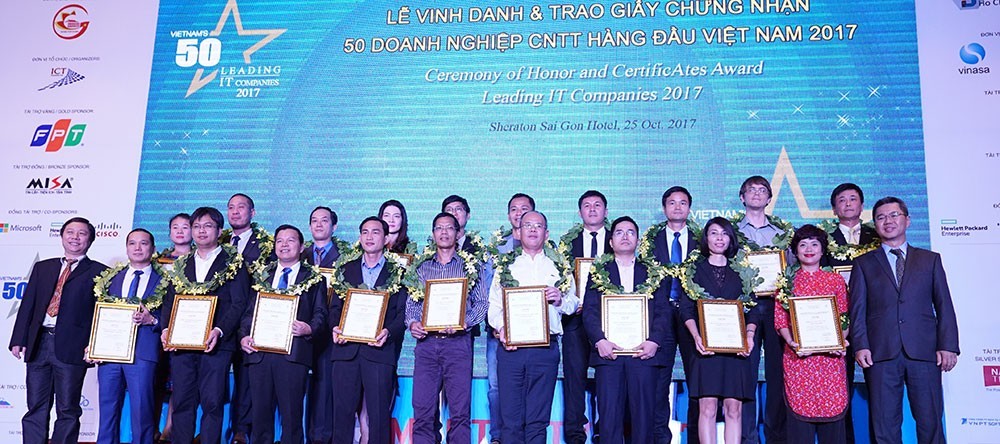 VNG vào Top 50 Doanh nghiệp CNTT hàng đầu Việt Nam năm 2017