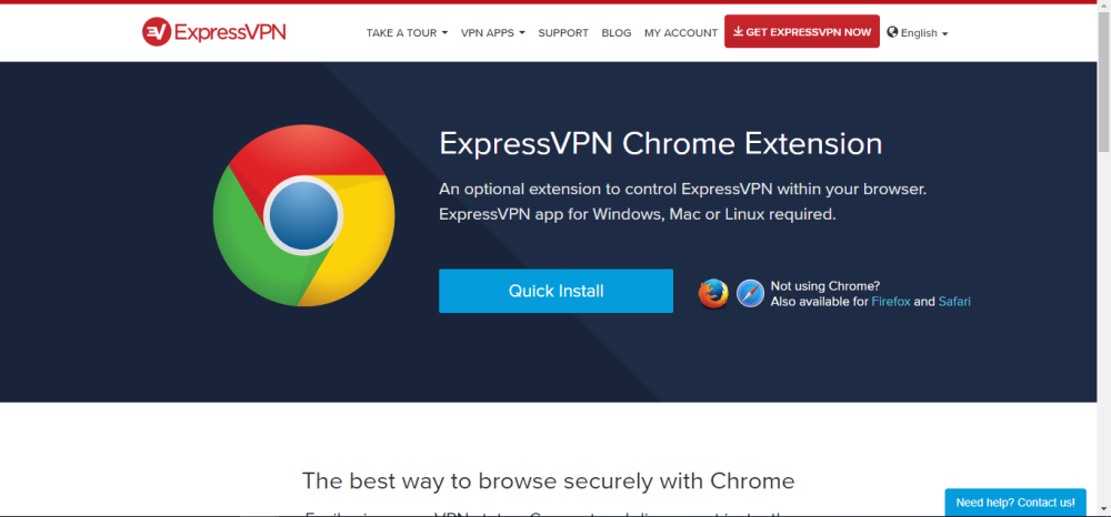 Cài đặt tiện ích mở rộng ExpressVPN trên Google Chrome