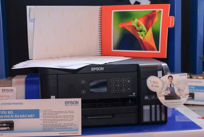 Epson ra mắt máy in dòng L và máy chiếu Smart series