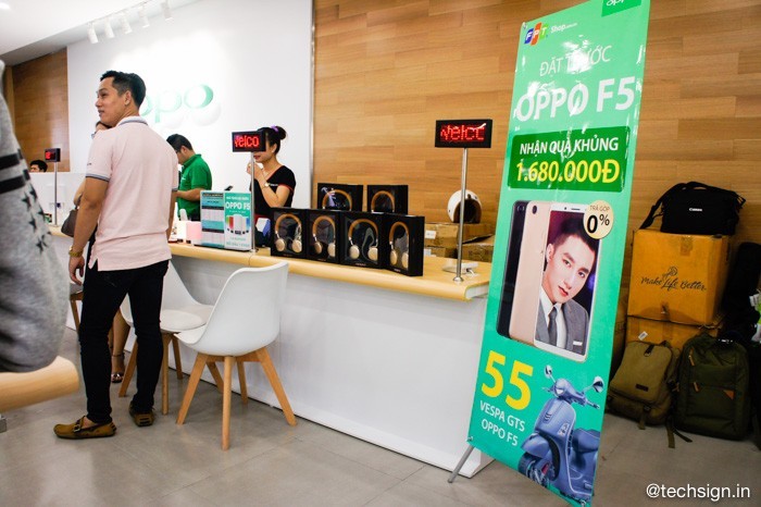 FPT Shop mở đặt trước OPPO F5, hỗ trợ thu cũ đổi mới và trả góp