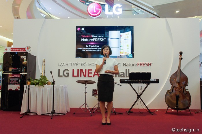 LG ra mắt dòng tủ lạnh công nghệ Inverter Linear