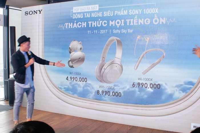 Sony giới thiệu 3 tai nghe cao cấp chống ồn thuộc 1000X Series