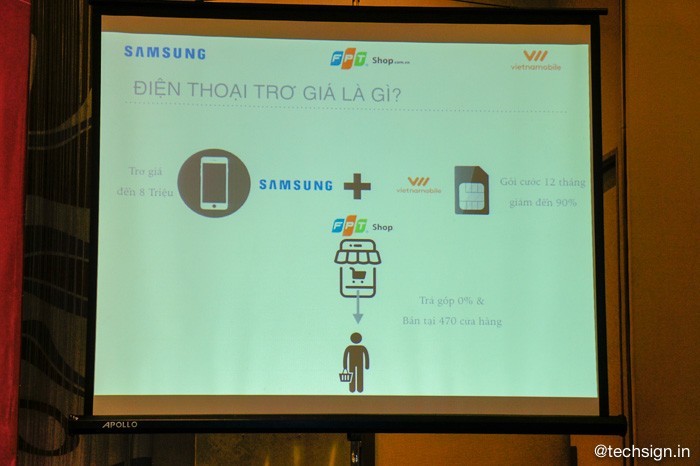 FPT Shop cùng Samsung và Vietnamobile ra mắt chương trình trợ giá điện thoại với gói cước ưu đãi