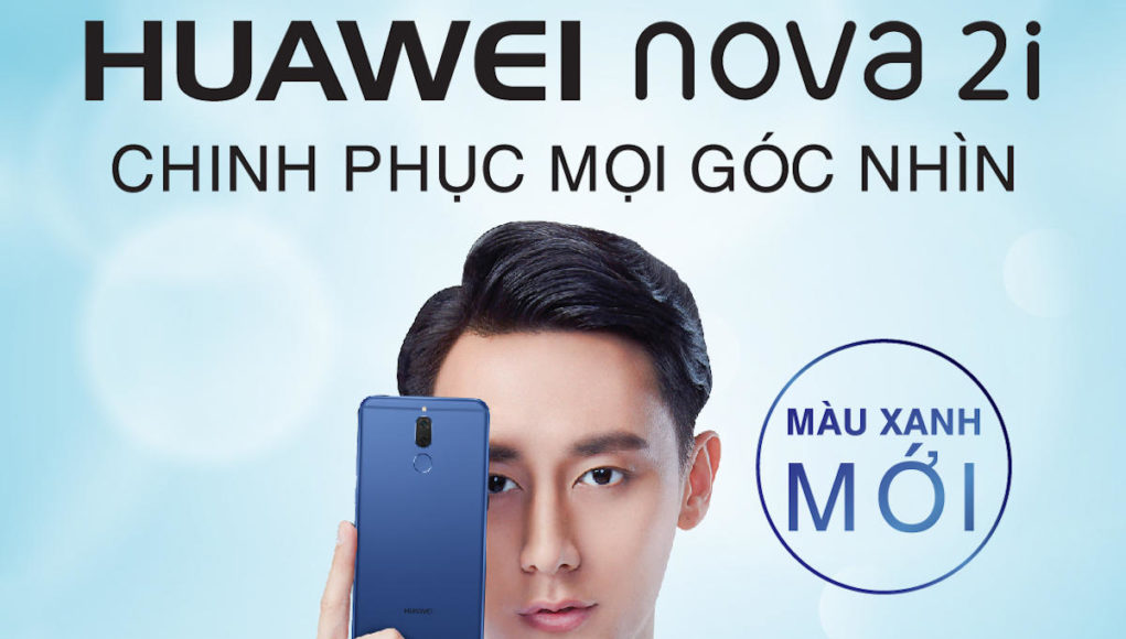 Huawei chính thức ra mắt nova 2i màu xanh Aurora Blue