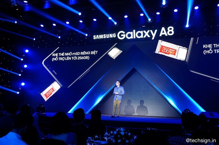 Samsung ra mắt Galaxy A8 và Galaxy A8+ (2018) giá 11 và 13,5 triệu đồng