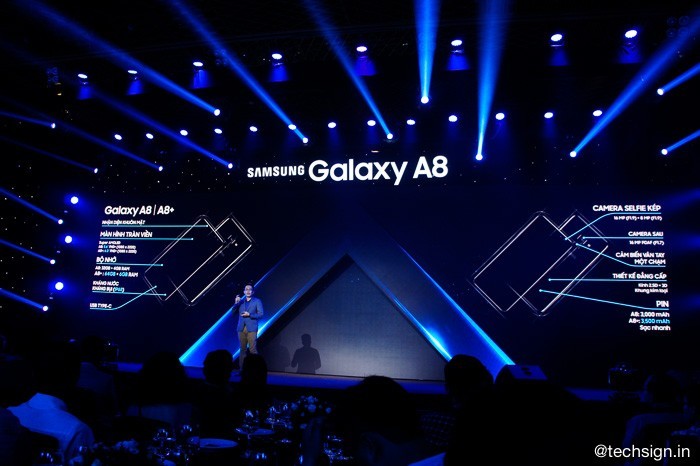 Samsung ra mắt Galaxy A8 và Galaxy A8+ (2018) giá 11 và 13,5 triệu đồng