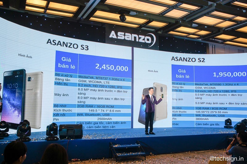 Asanzo hợp tác cùng VTV Digital, ra mắt hai smartphone Asanzo S2 và S3